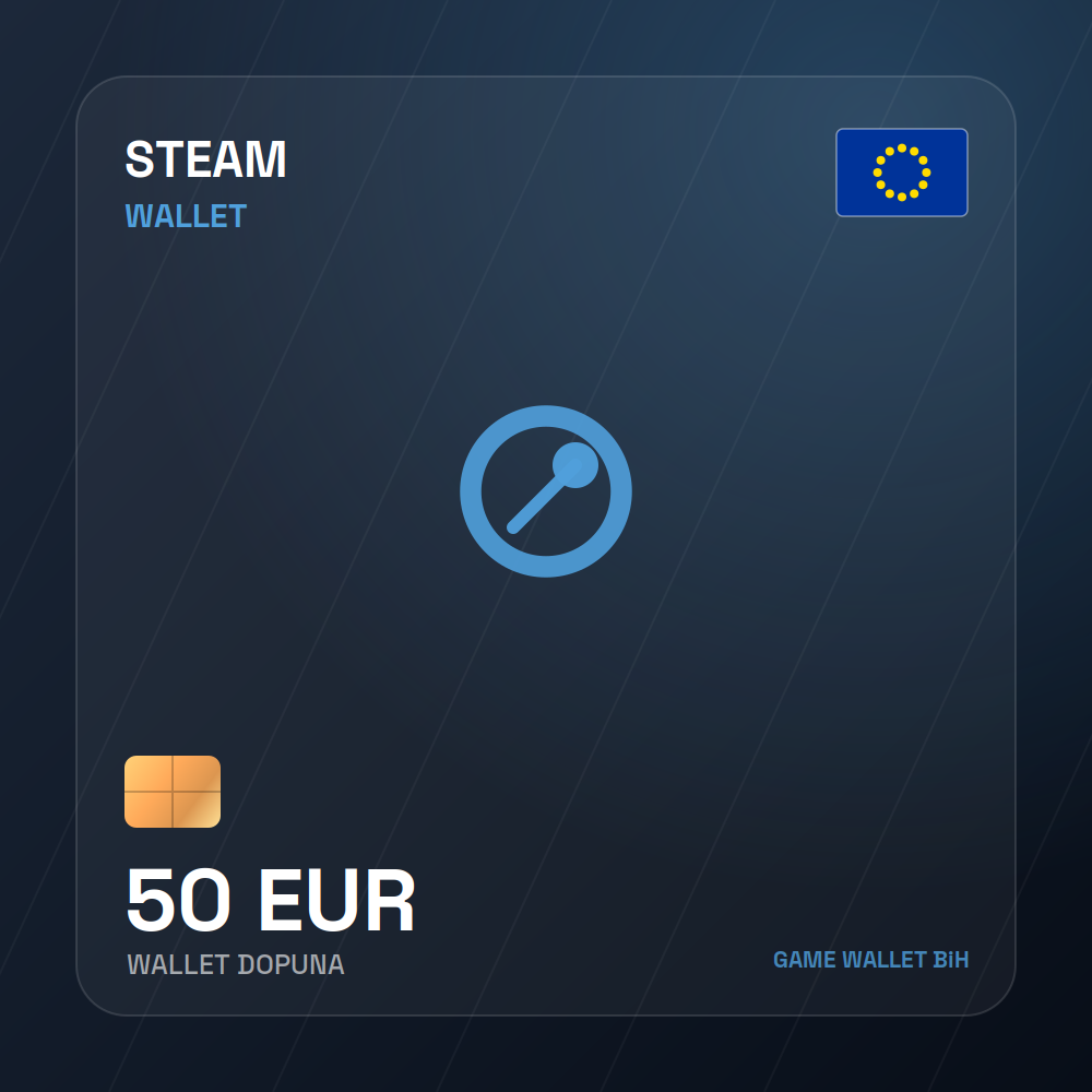 Steam Wallet dopuna